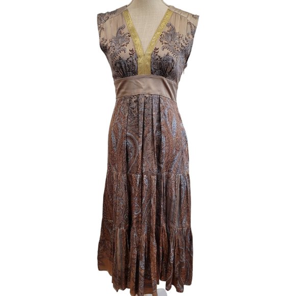 Plenty by Tracy Reese Silk Maxi dress Size 2 - Picture 1 of 6